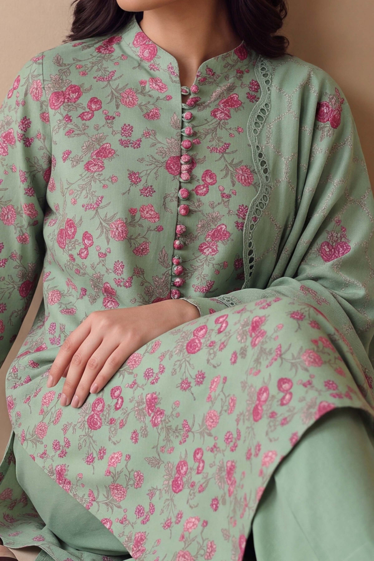 KHADDAR | EMBROIDERED
