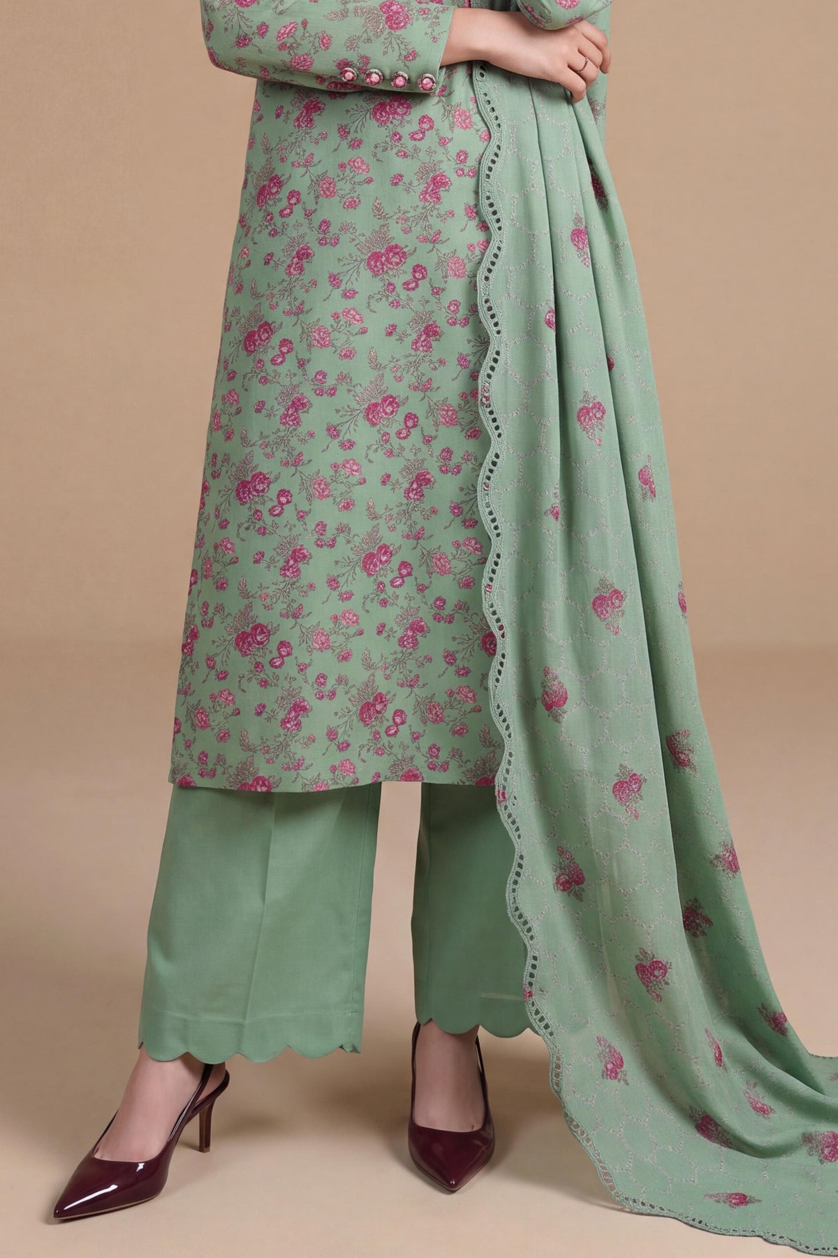 KHADDAR | EMBROIDERED