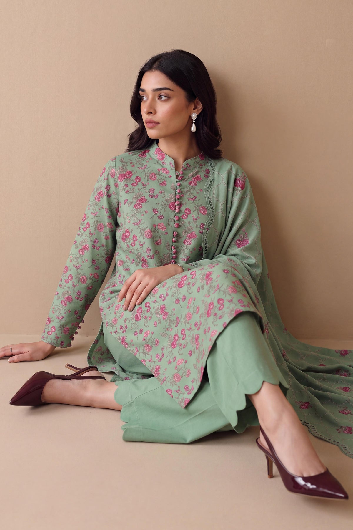 KHADDAR | EMBROIDERED