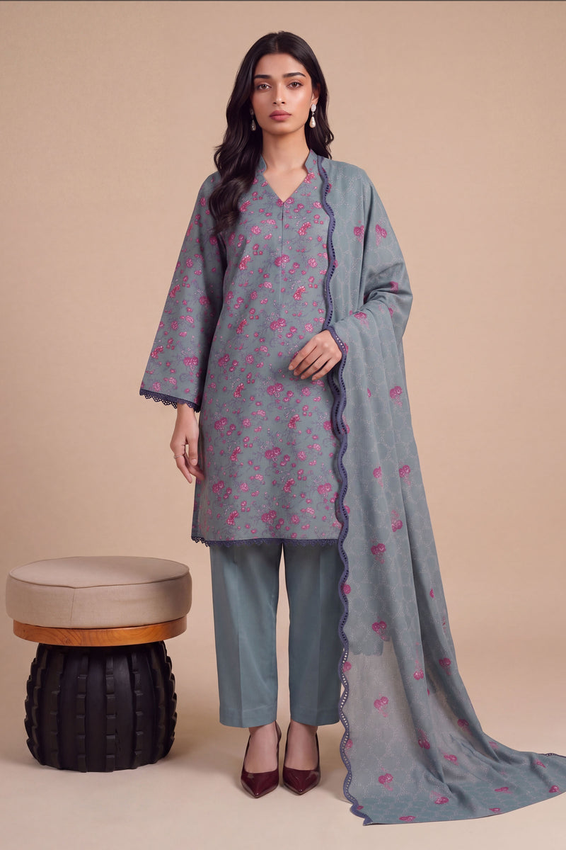 KHADDAR | EMBROIDERED
