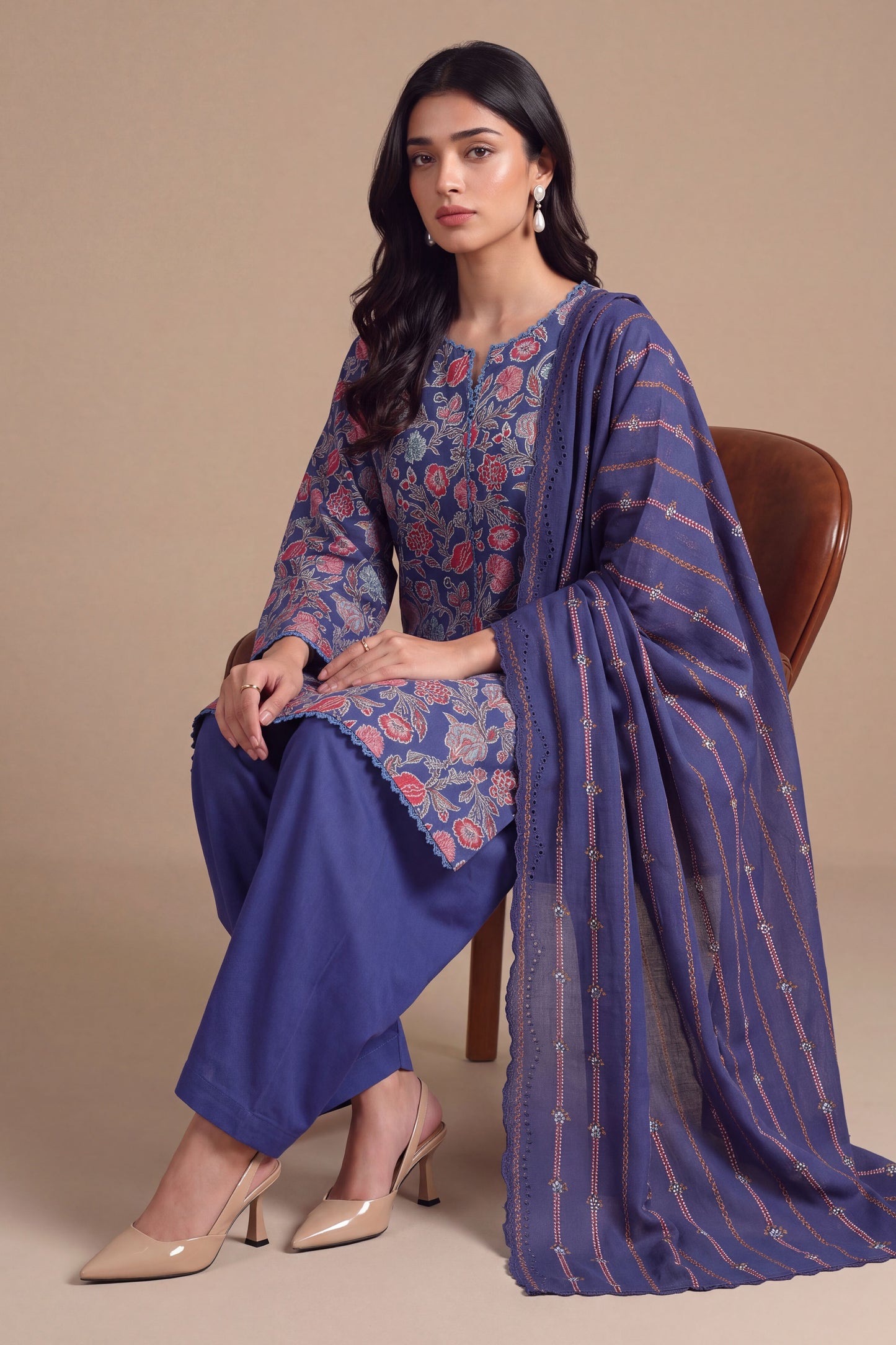 KHADDAR | EMBROIDERED