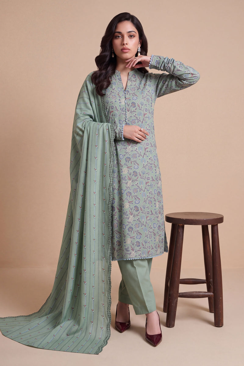 KHADDAR | EMBROIDERED