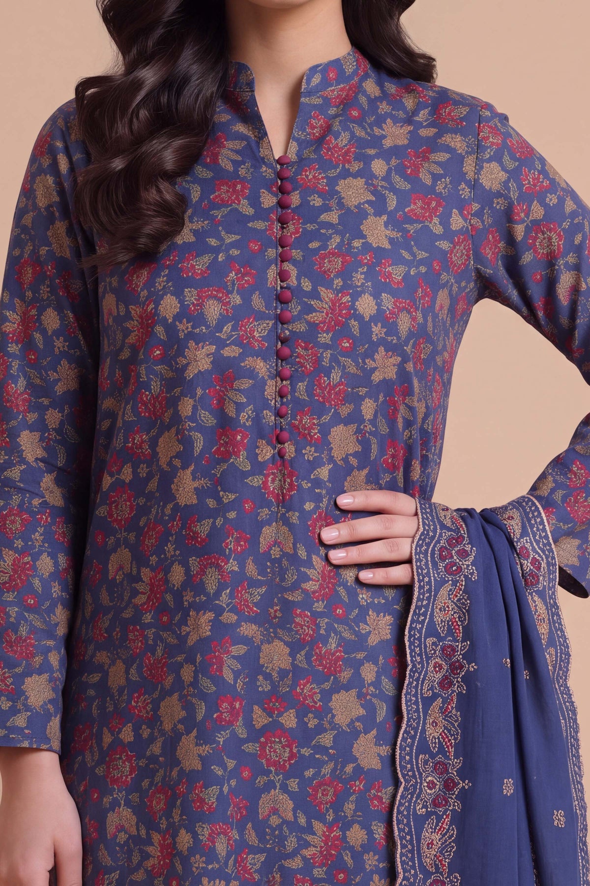 KHADDAR | EMBROIDERED
