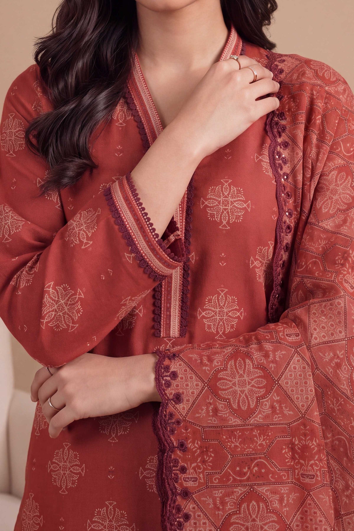 KHADDAR | EMBROIDERED