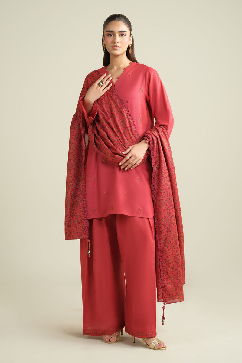 KHADDAR | EMBROIDERED