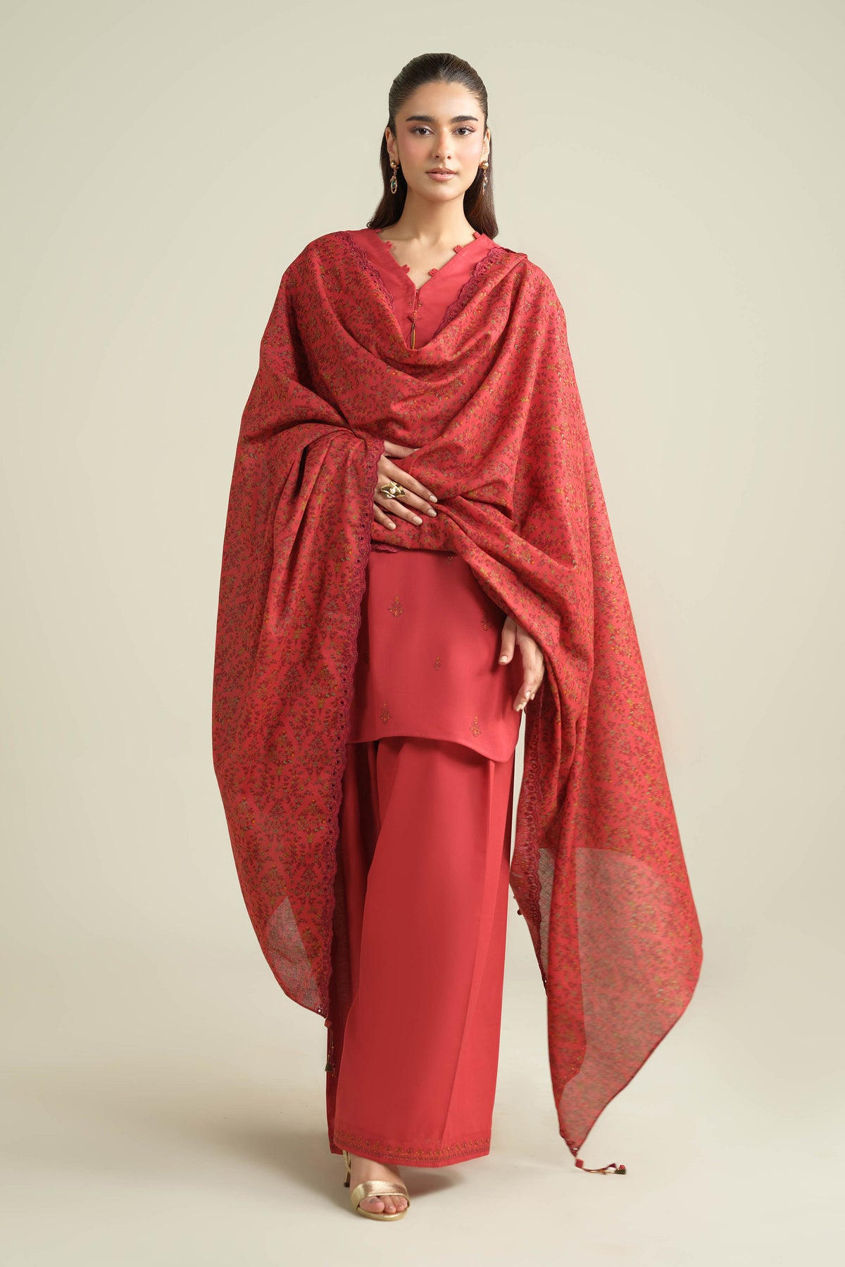KHADDAR | EMBROIDERED
