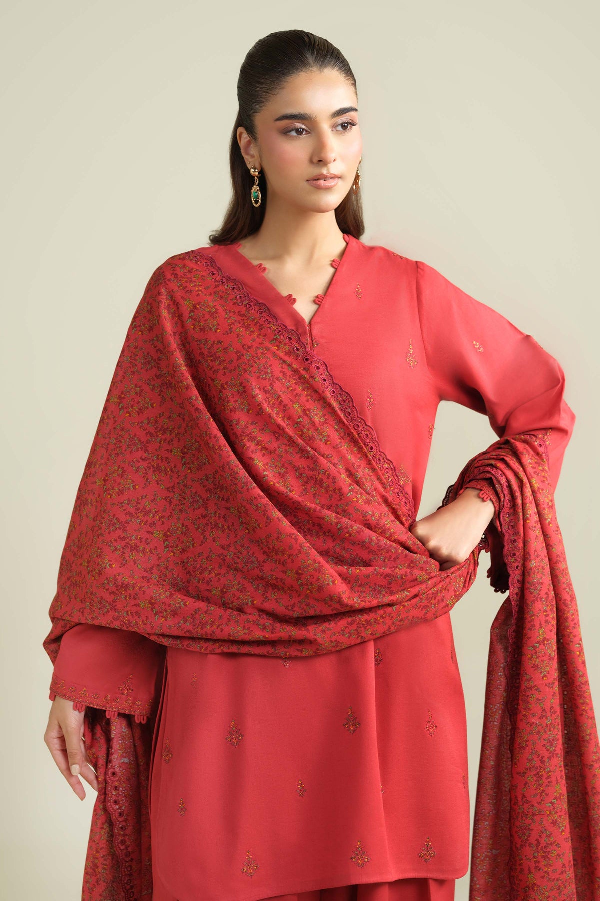 KHADDAR | EMBROIDERED
