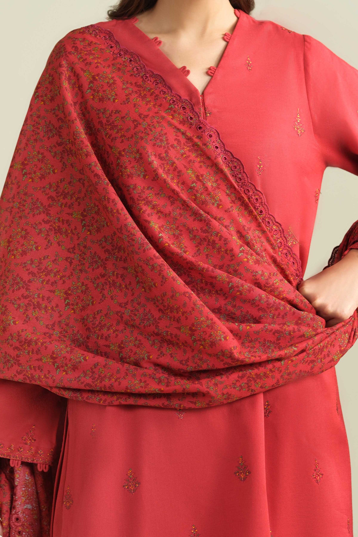 KHADDAR | EMBROIDERED