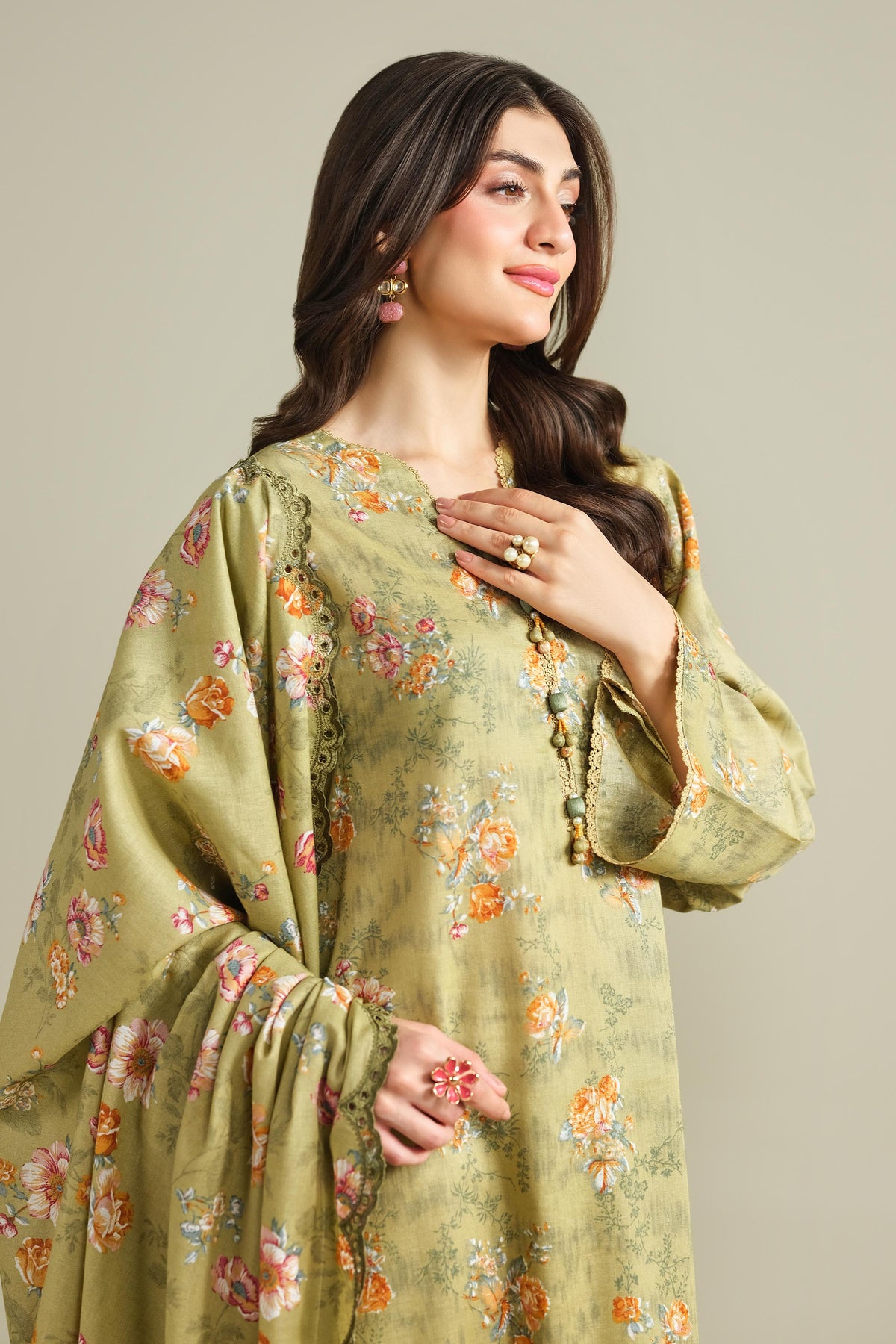 KHADDAR | EMBROIDERED