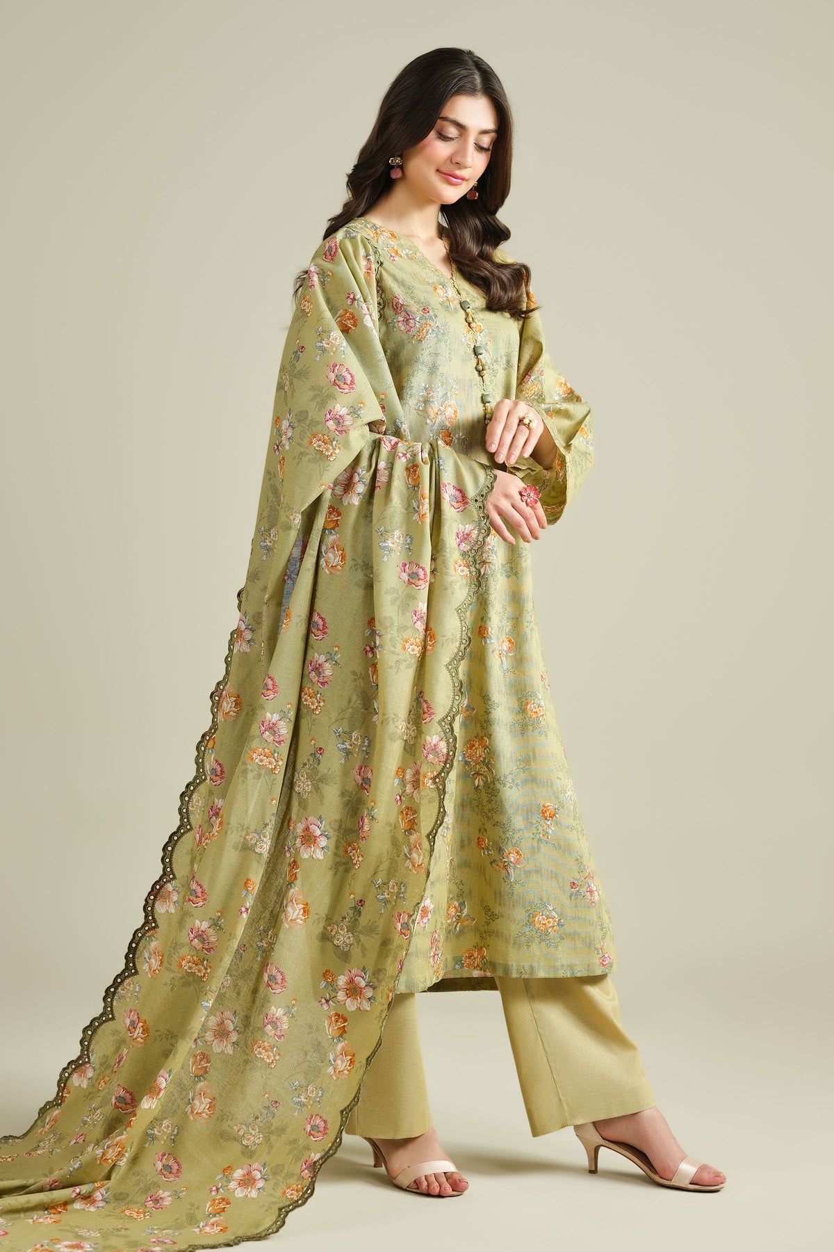 KHADDAR | EMBROIDERED