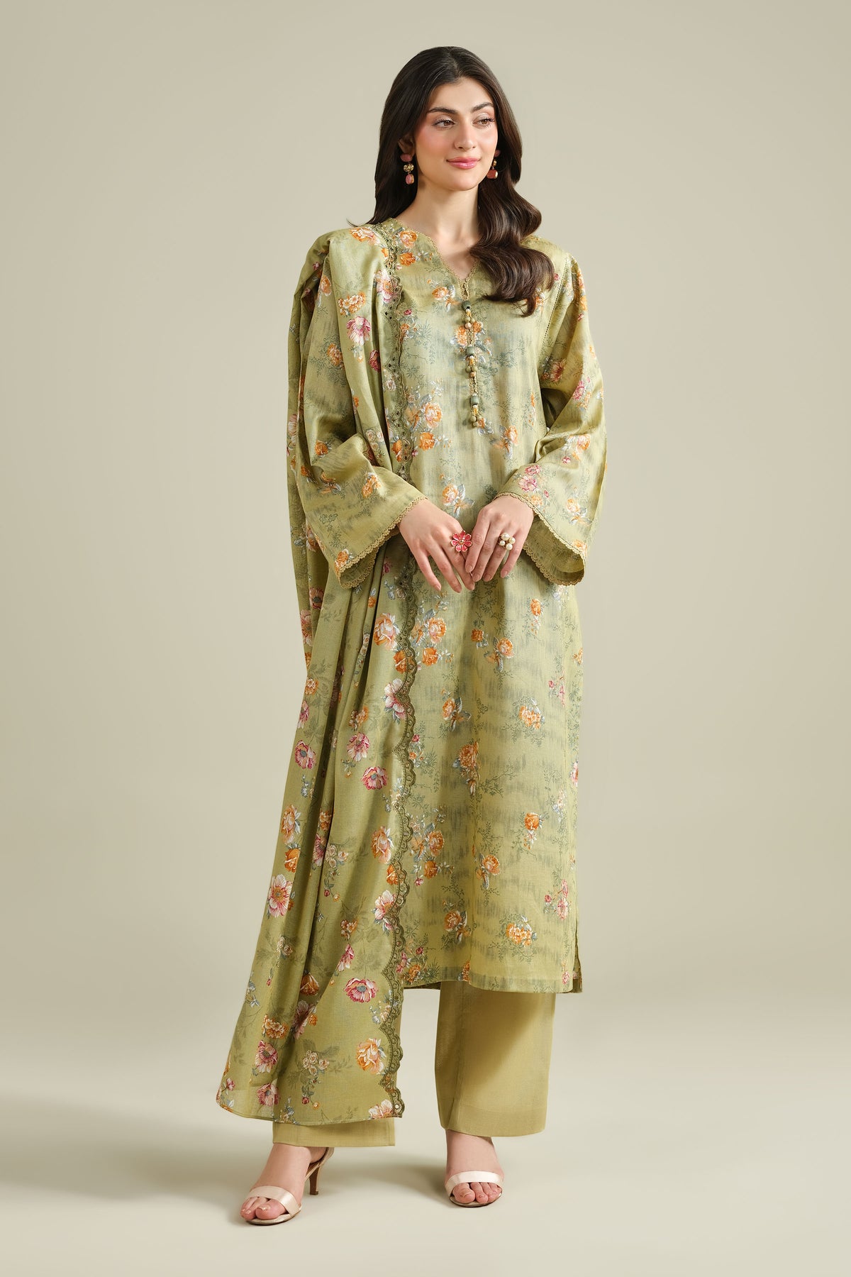 KHADDAR | EMBROIDERED