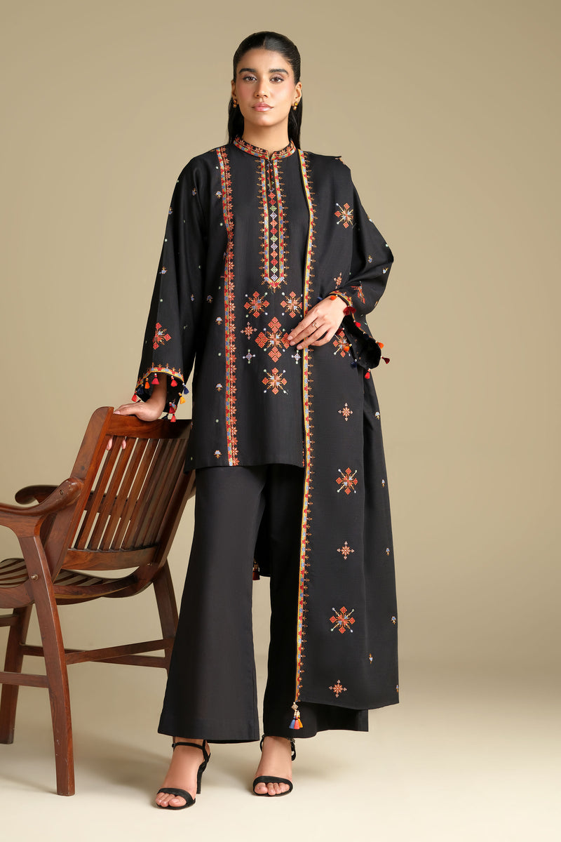SLUB KHADDAR | EMBROIDERED