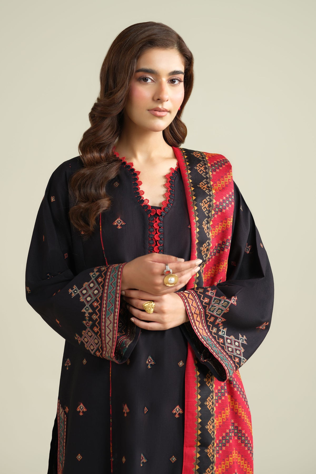 SLUB KHADDAR | EMBROIDERED