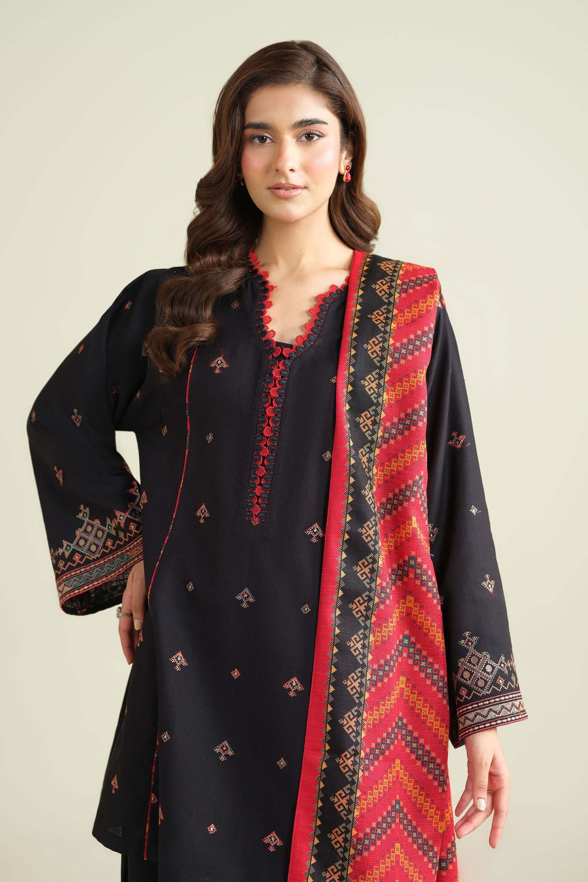 SLUB KHADDAR | EMBROIDERED
