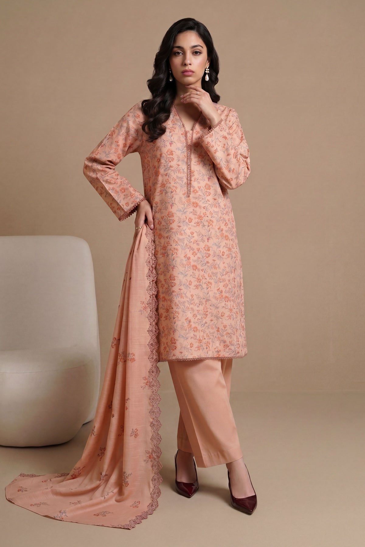 SLUB KHADDAR | EMBROIDERED