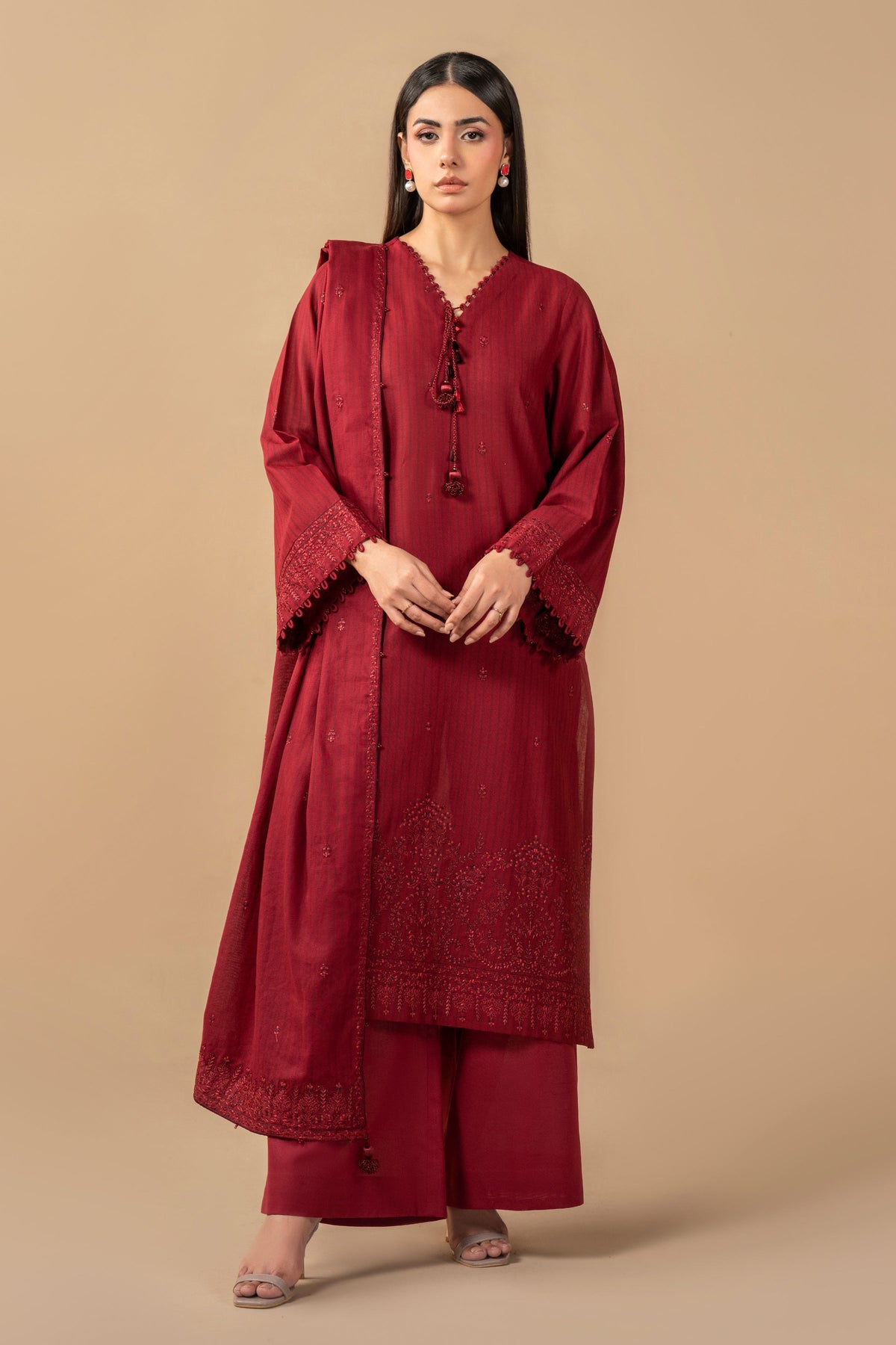 KHADDAR | EMBROIDERED