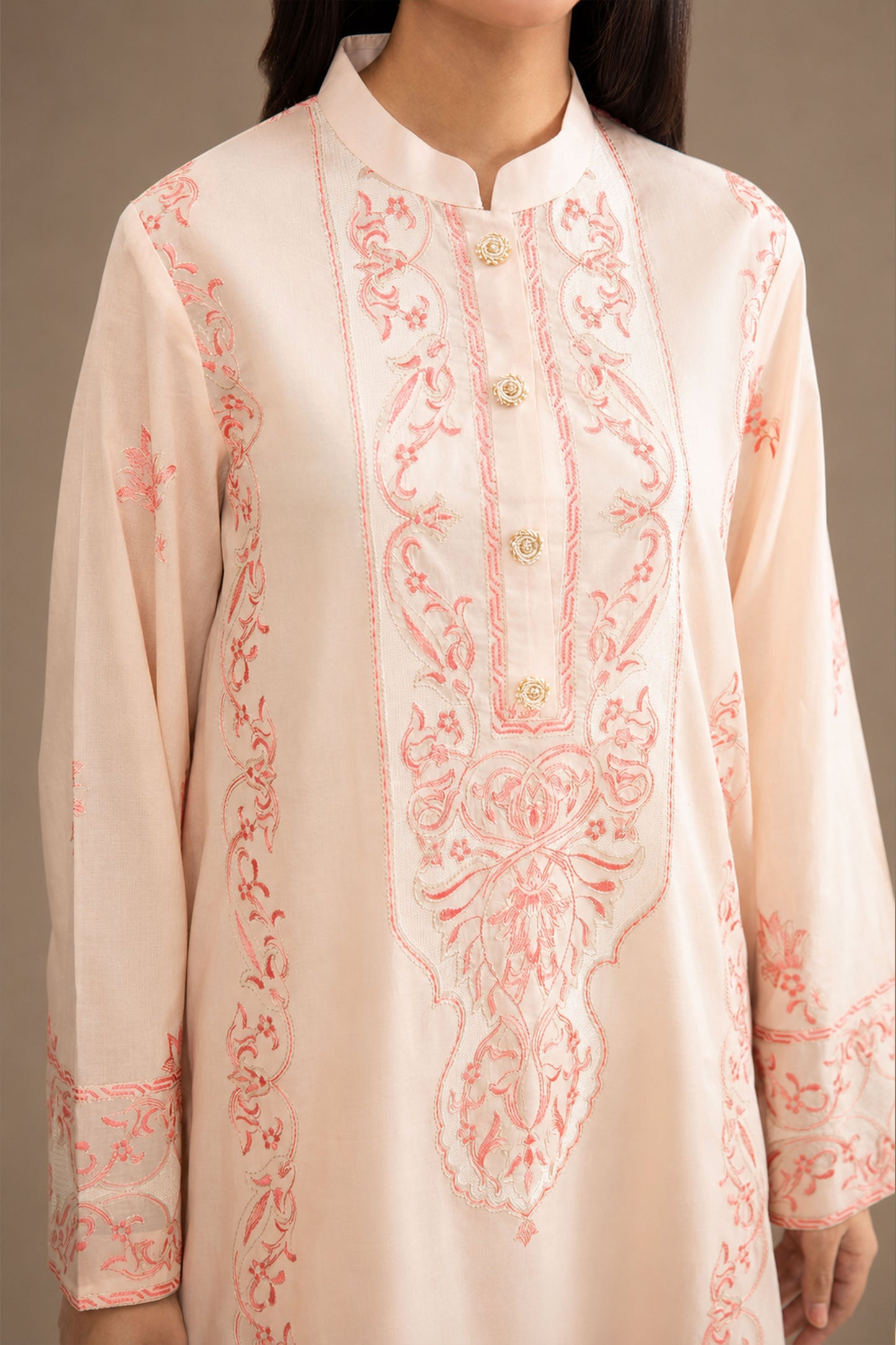 COTTON LAWN  |  EMBROIDERED