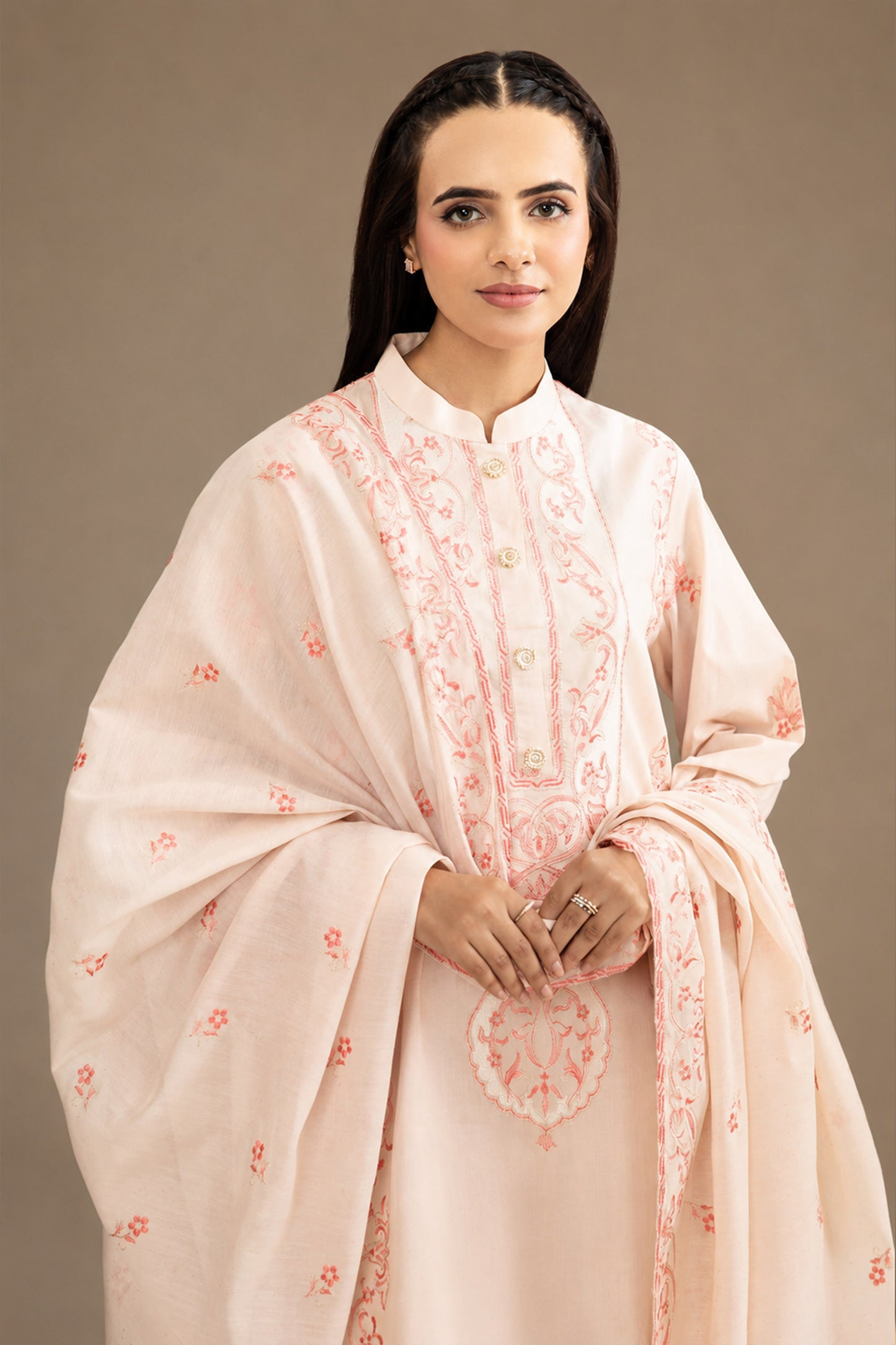 COTTON LAWN  |  EMBROIDERED