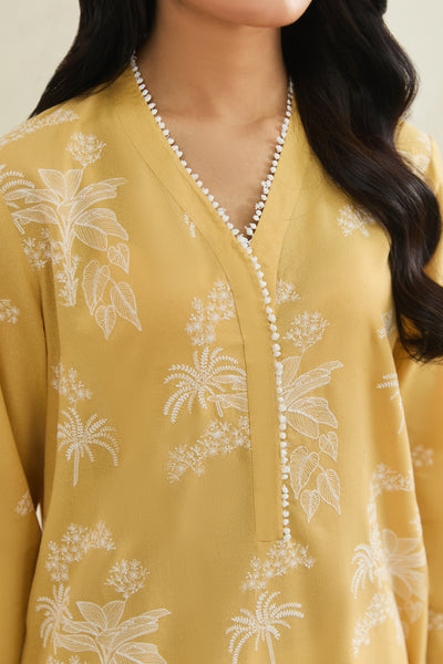 3 Piece - Embroidered Viscose Karandi Suit - E1767 - Shop Now at Kayseria