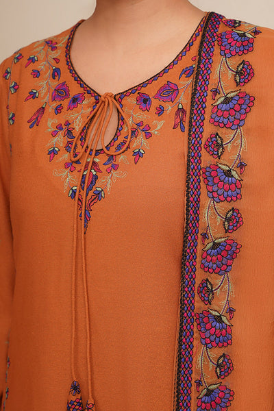 3 Piece - Embroidered Suit - E1772 - Shop Now at Kayseria