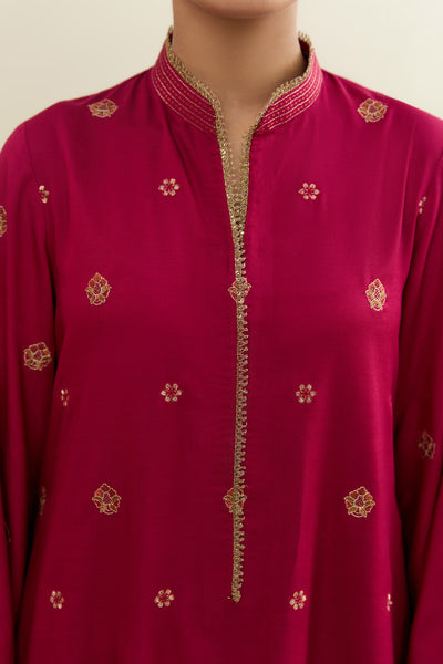 RAW SILK  |  EMBROIDERED