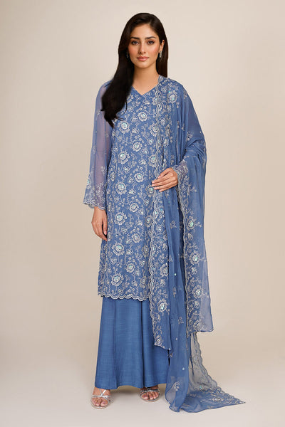 3 Piece - Embroidered Suit - E1790 - Shop Now at Kayseria