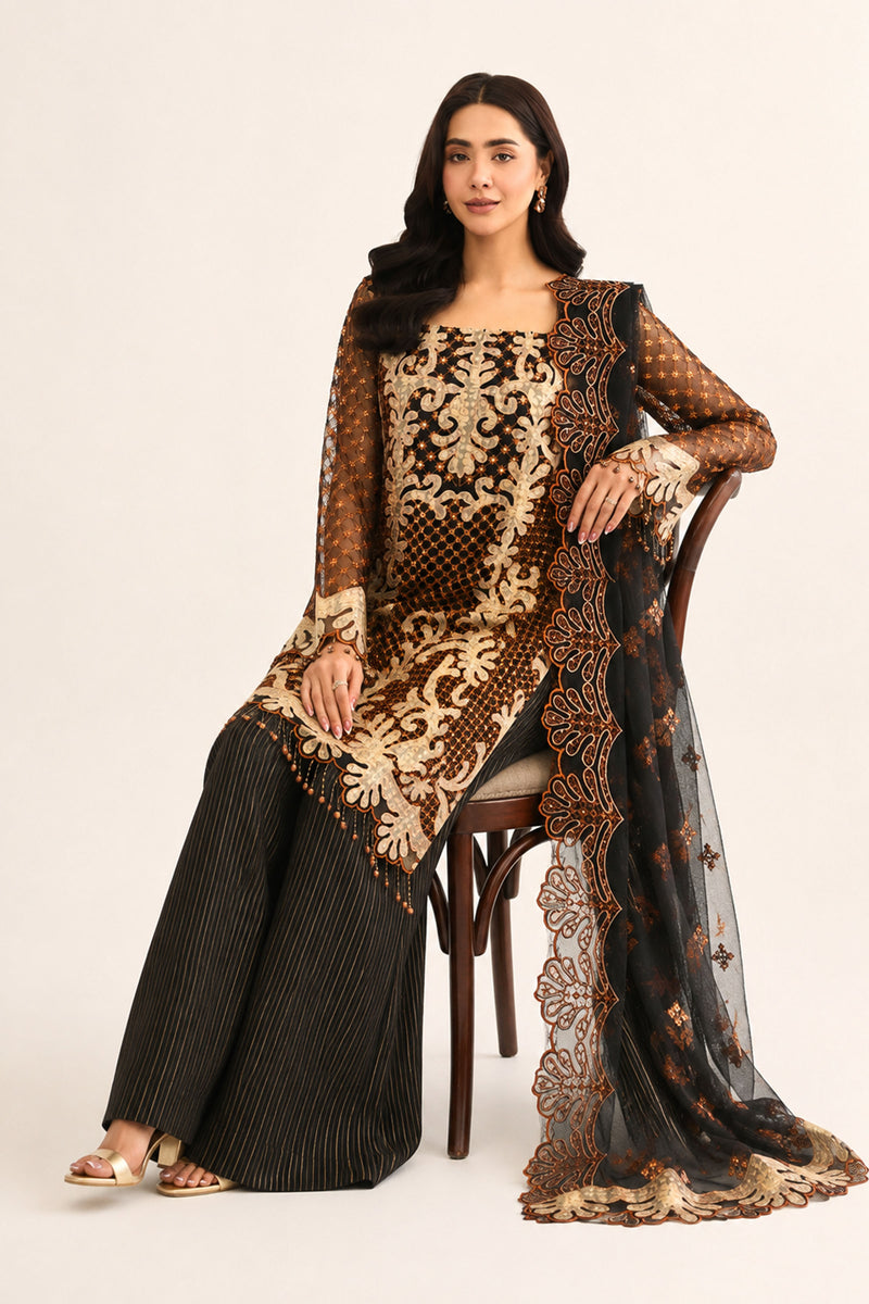 POLY NET | EMBROIDERED