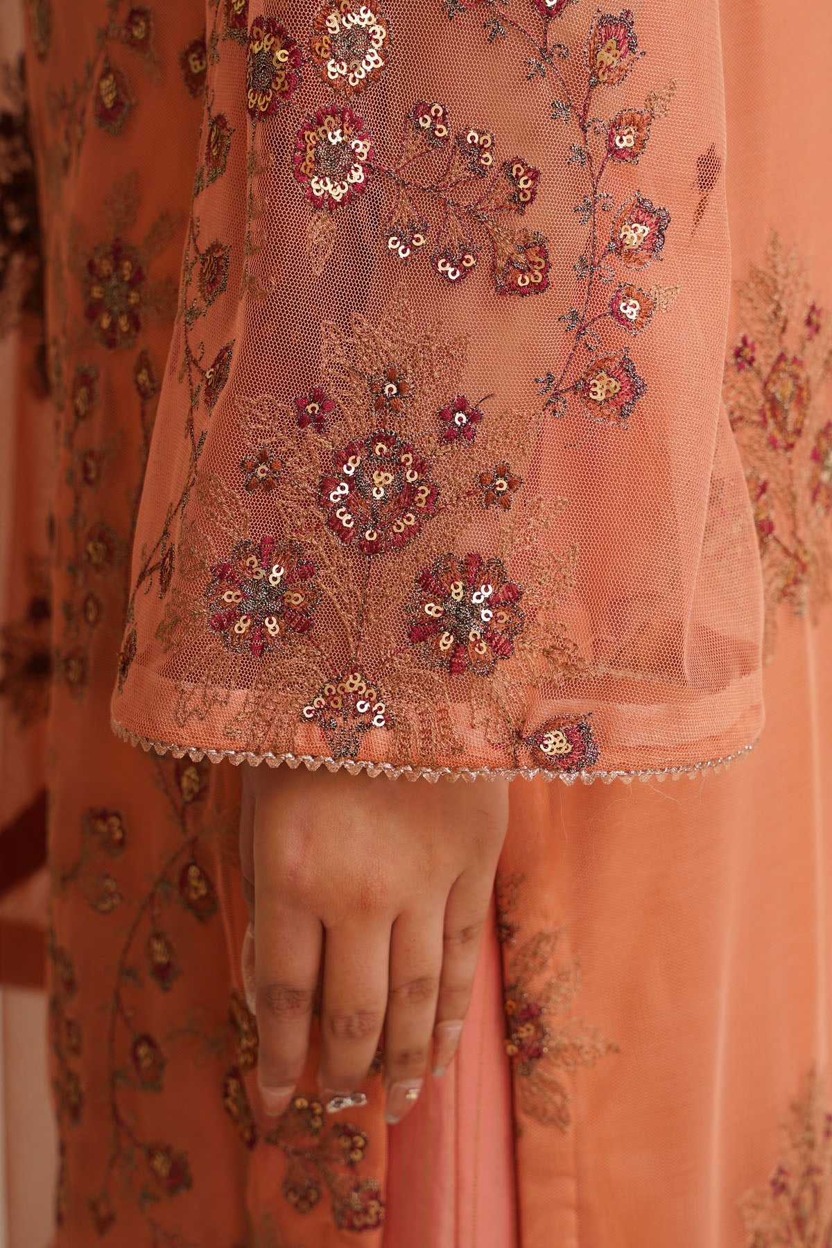 4 Piece - Embroidered Suit - E1795 - Shop Now at Kayseria