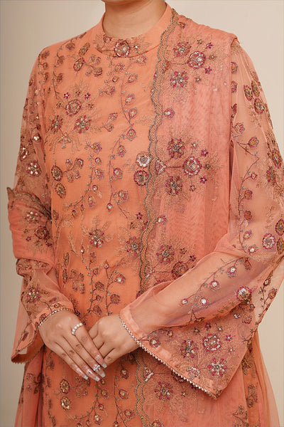 4 Piece - Embroidered Suit - E1795 - Shop Now at Kayseria