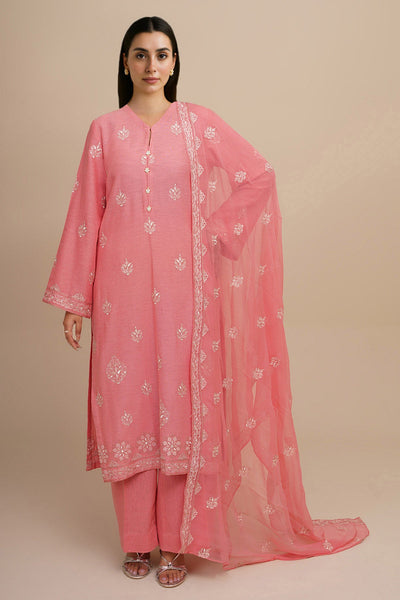 3 Piece - Embroidered Suit - E1820 - Shop Now at Kayseria