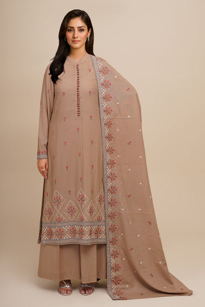 3 Piece - Embroidered Suit - E1822 - Shop Now at Kayseria
