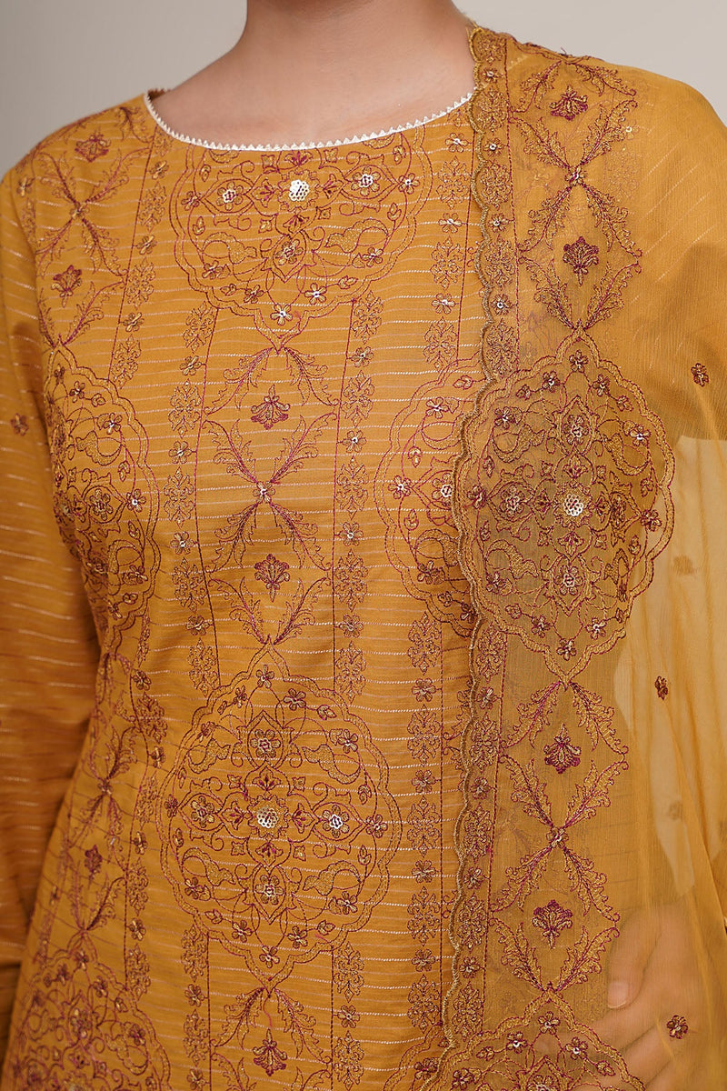 3 Piece - Embroidered Suit - E1830 - Shop Now at Kayseria