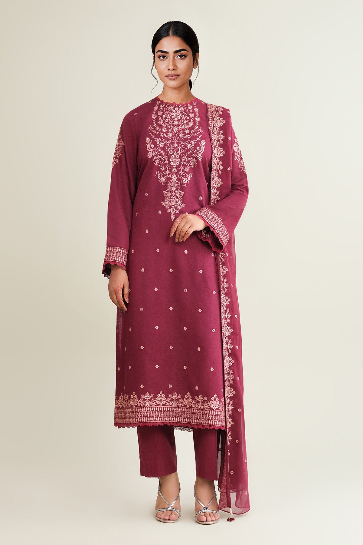 VISCOSE KARANDI  |  EMBROIDERED