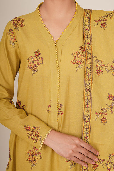 3 Piece - Embroidered Suit - E1845 - Shop Now at Kayseria