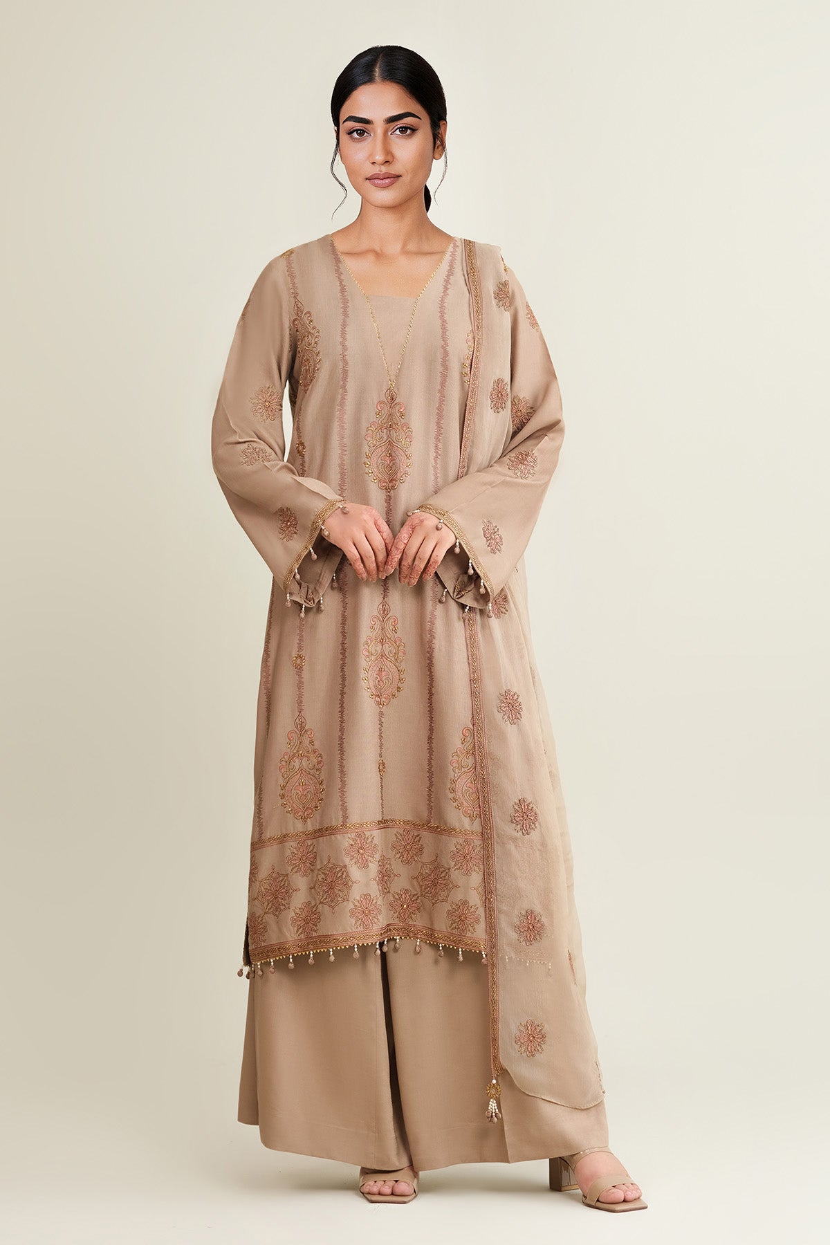 RAW SILK | EMBROIDERED - Shop Now at Kayseria