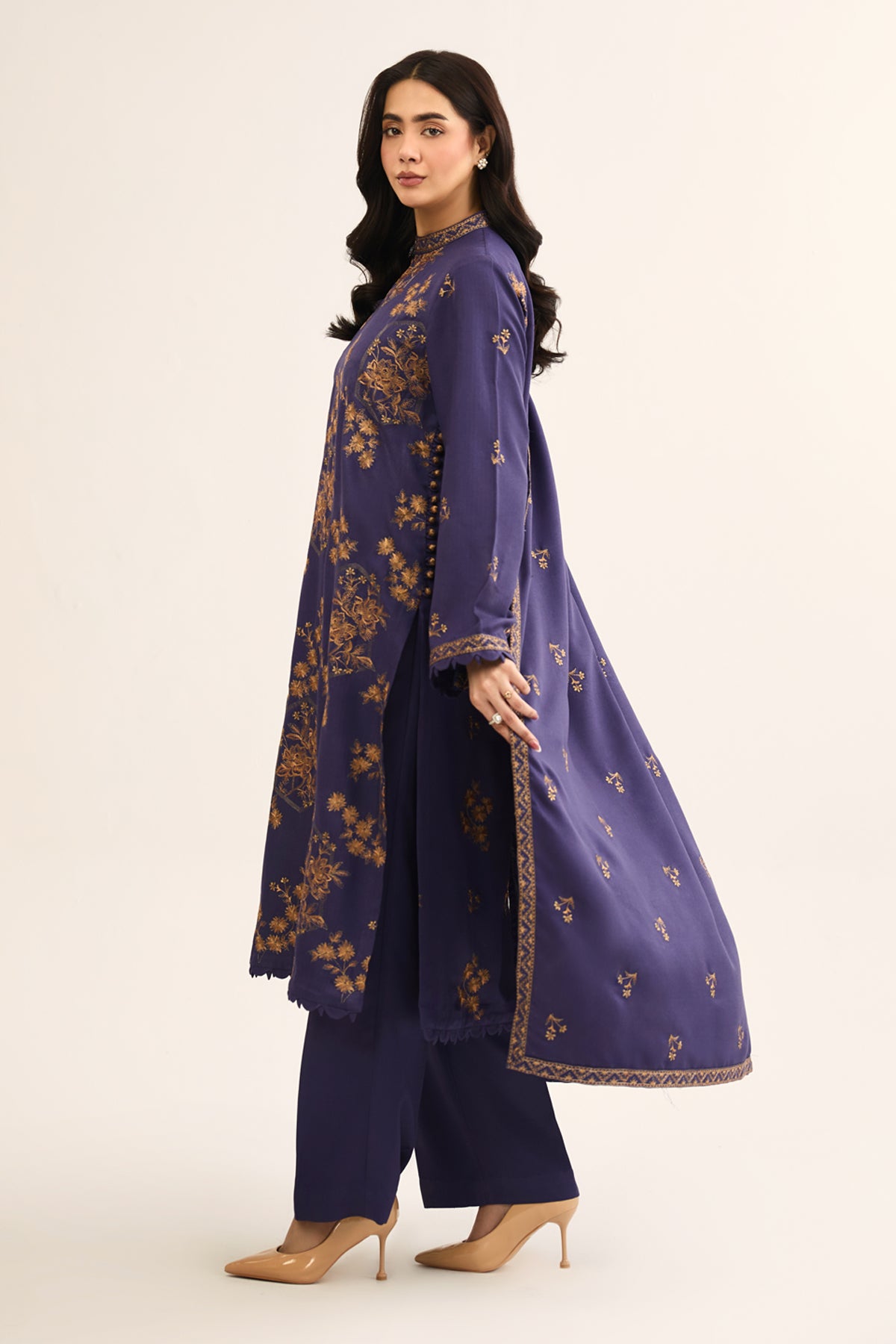 VISCOSE WOOL | EMBROIDERED - Shop Now at Kayseria