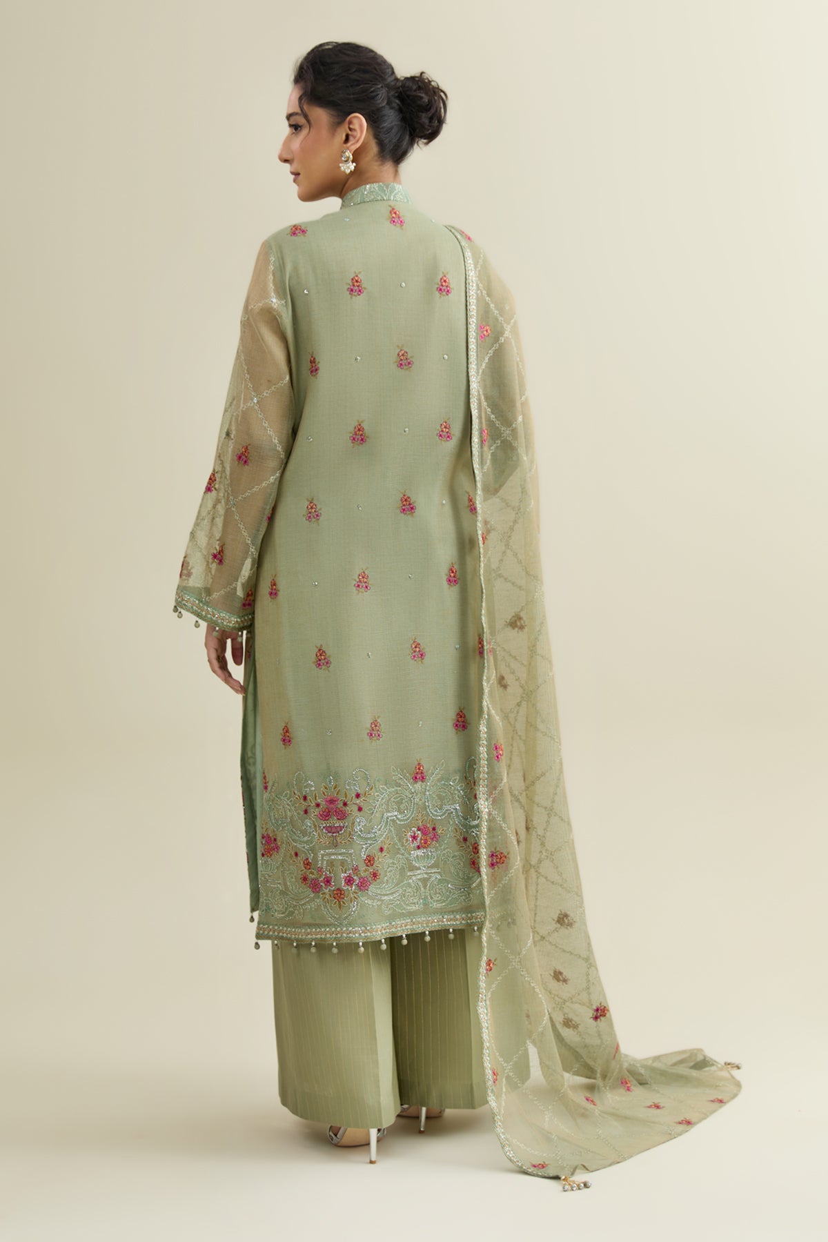 SHIMMER SILK  |  EMBROIDERED - Shop Now at Kayseria