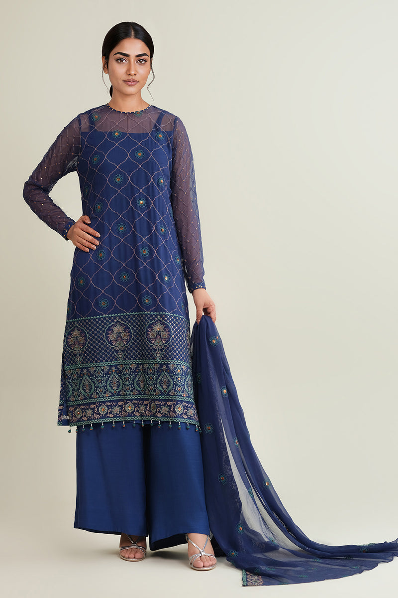 BAMBER CHIFFFON | EMBROIDERED - Shop Now at Kayseria