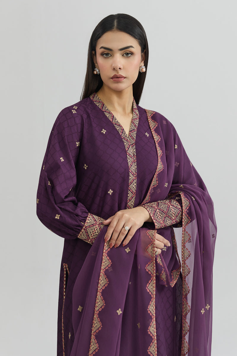 SELF JACQUARD | EMBROIDERED - Shop Now at Kayseria