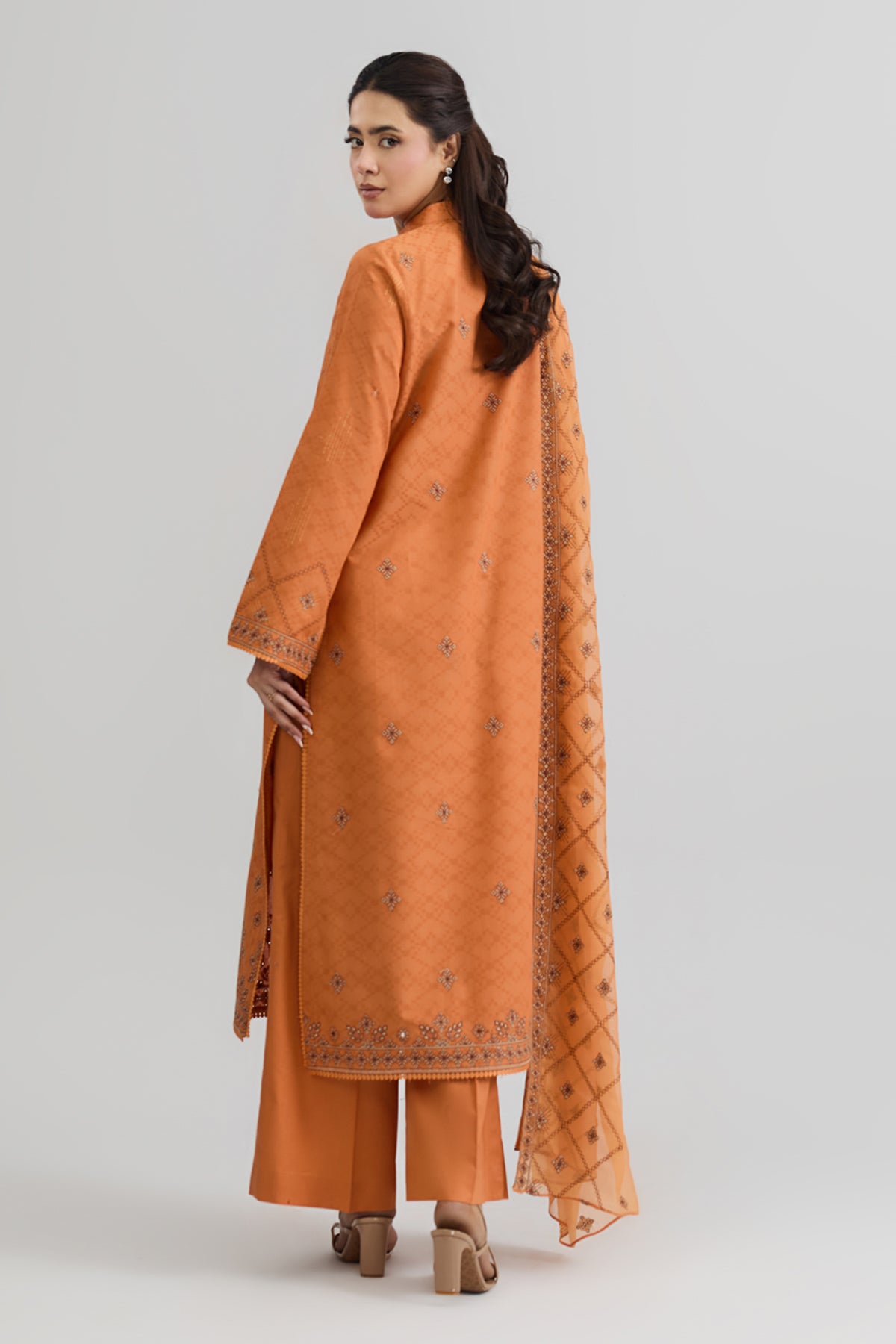 SELF JACQUARD | EMBROIDERED