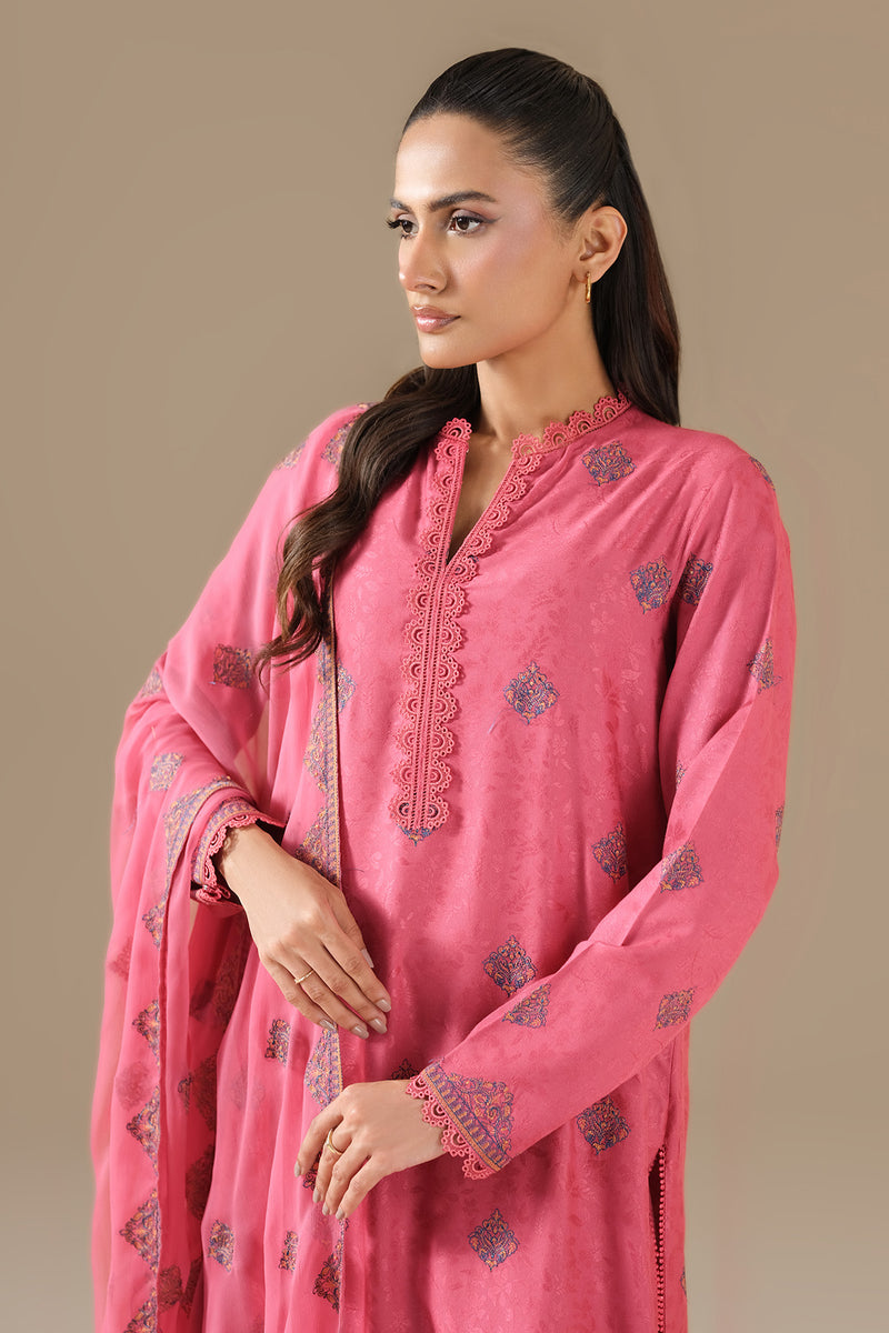 SELF JACQUARD | EMBROIDERED