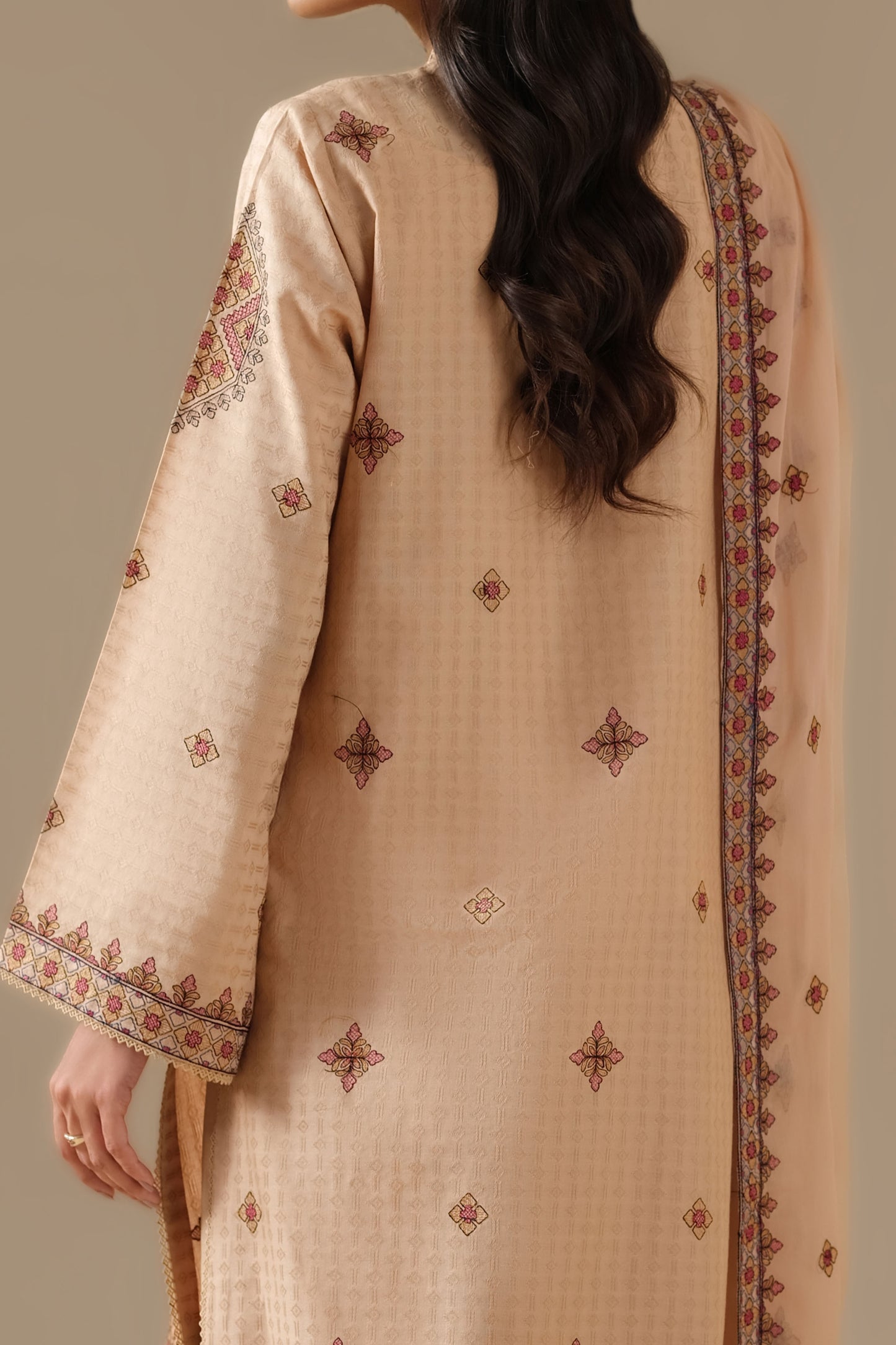 SELF JACQUARD | EMBROIDERED