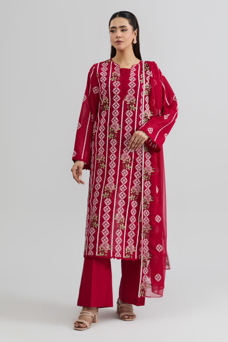 SWISS LAWN | EMBROIDERED