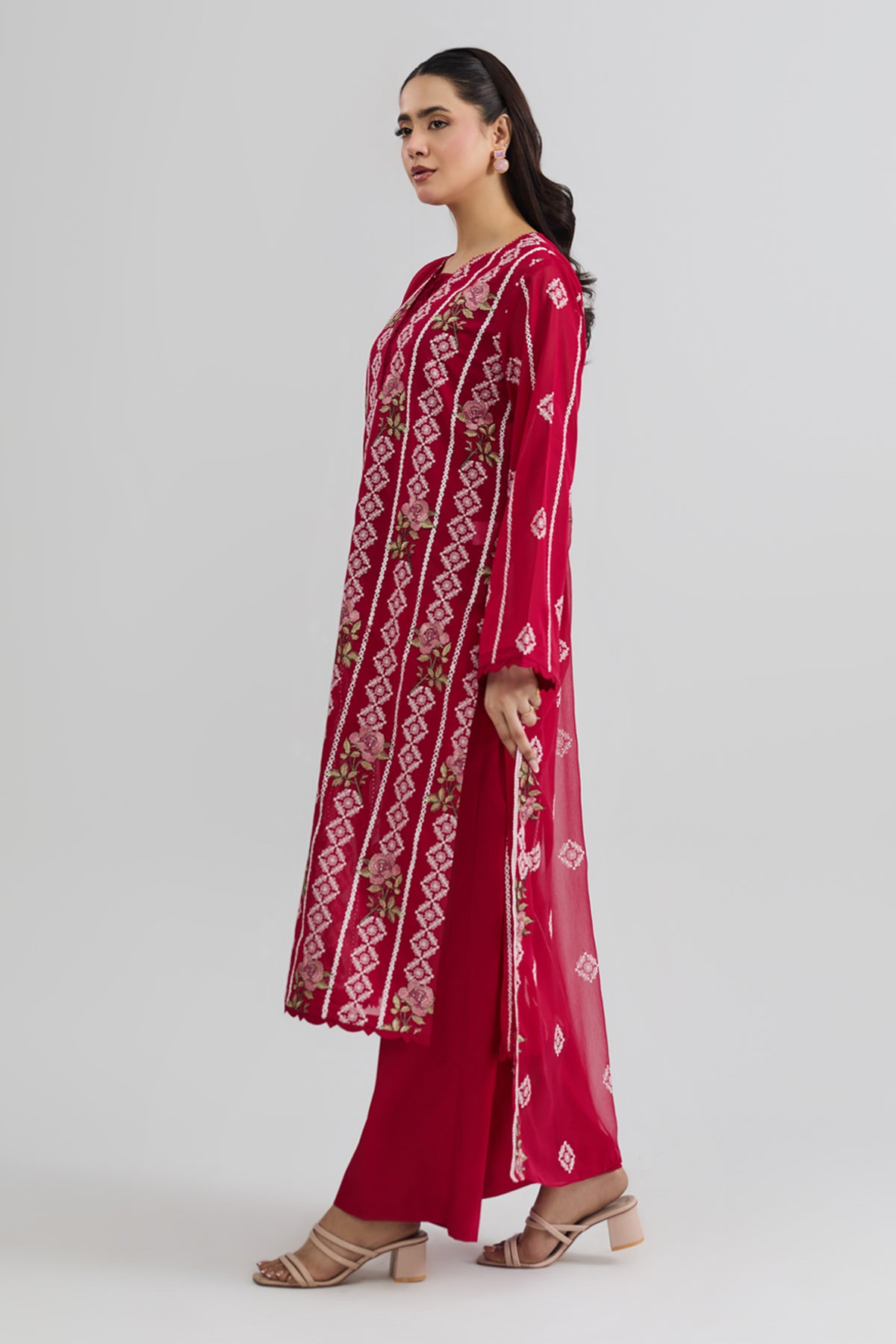 SWISS LAWN | EMBROIDERED