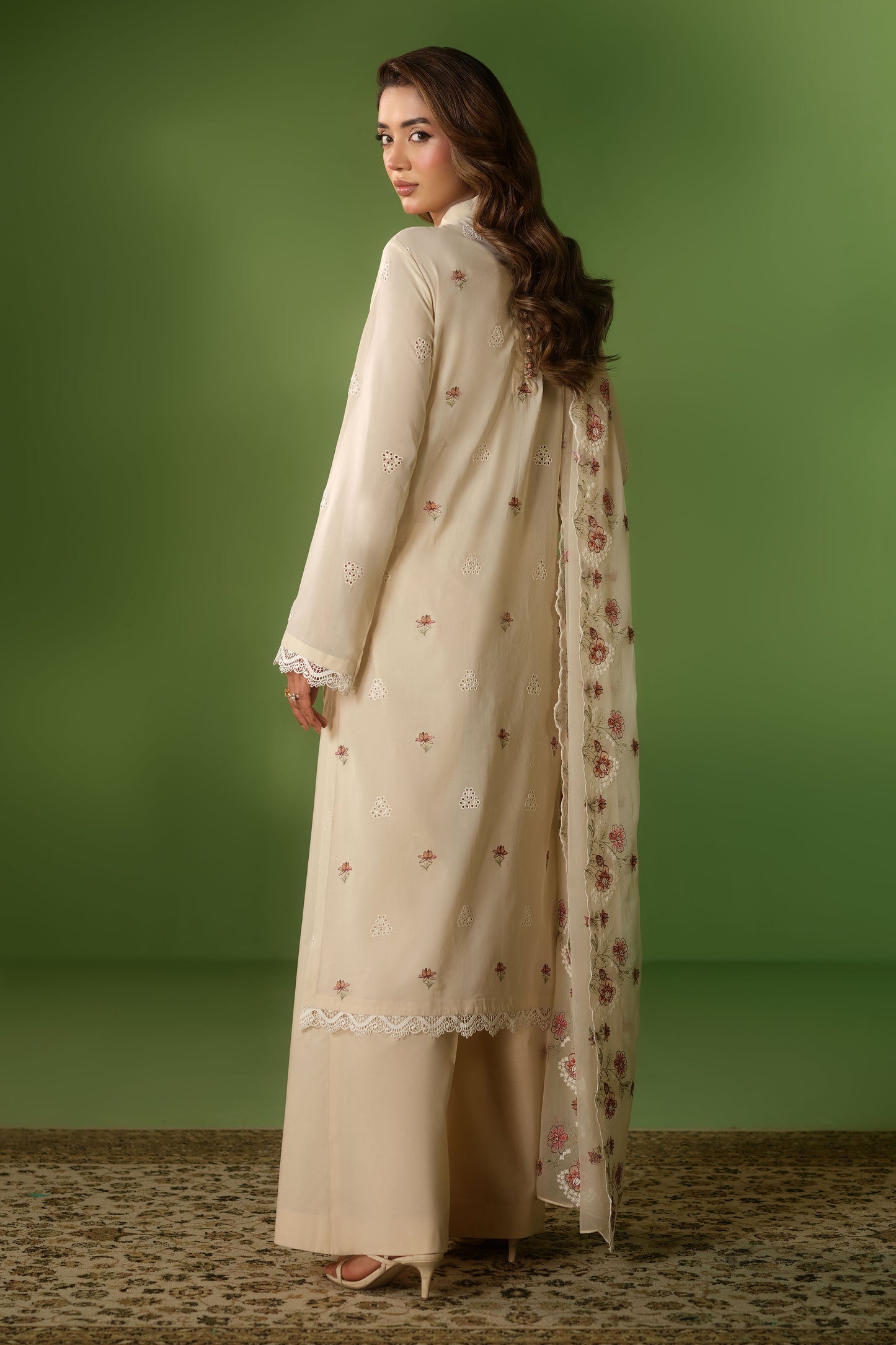 SWISS LAWN | EMBROIDERED