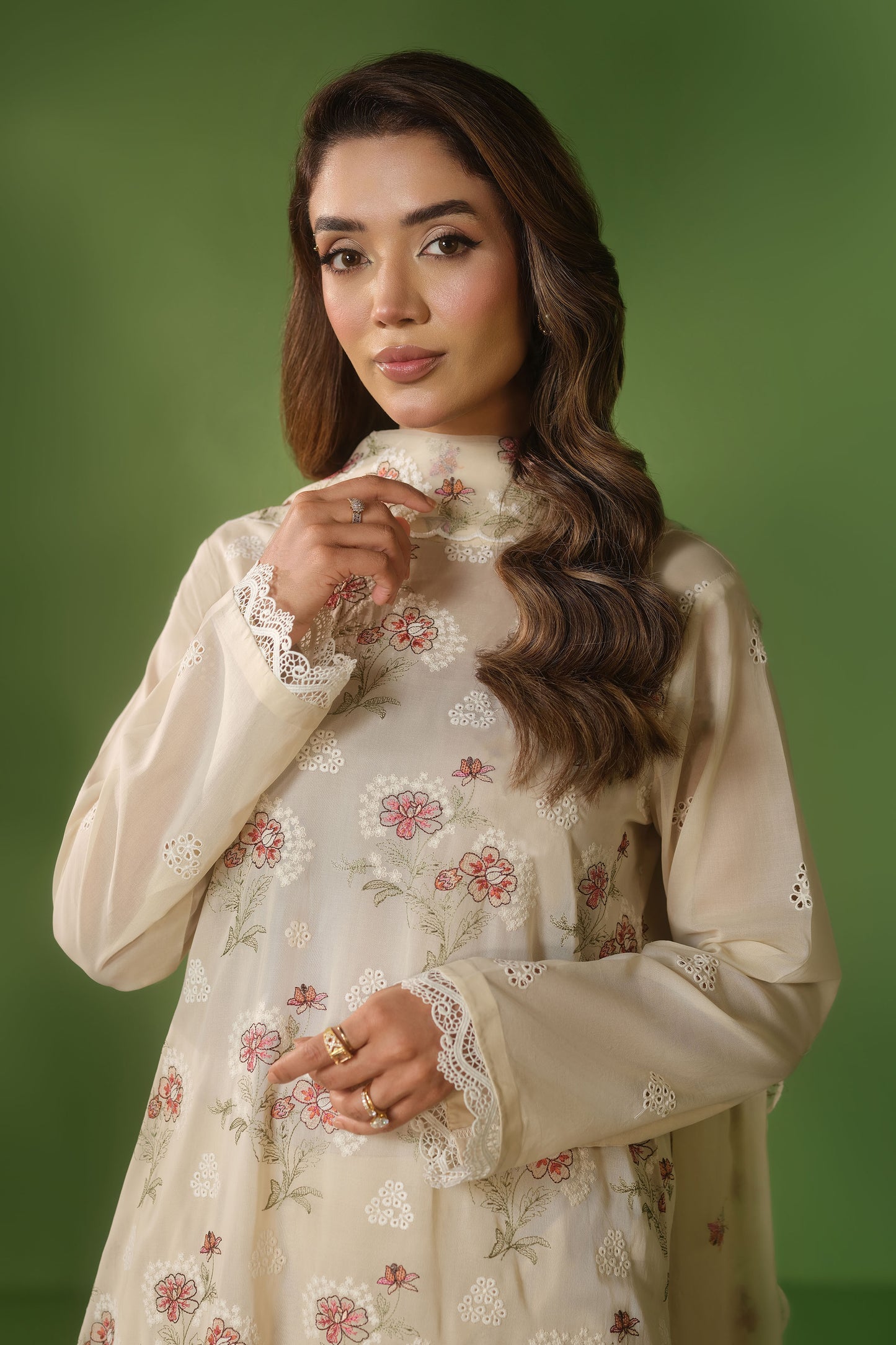 SWISS LAWN | EMBROIDERED