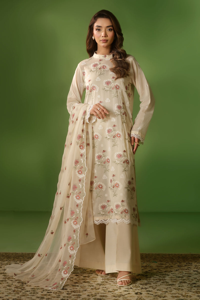 SWISS LAWN | EMBROIDERED