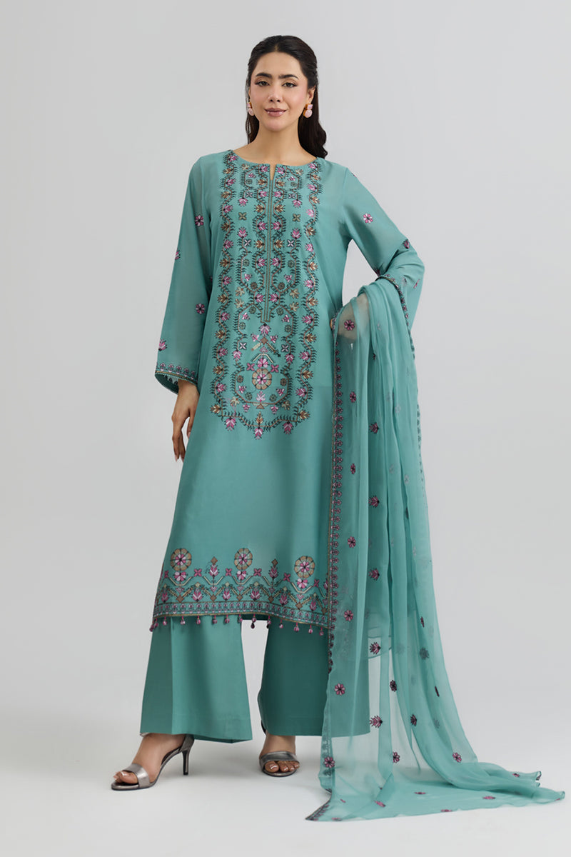 SWISS LAWN | EMBROIDERED