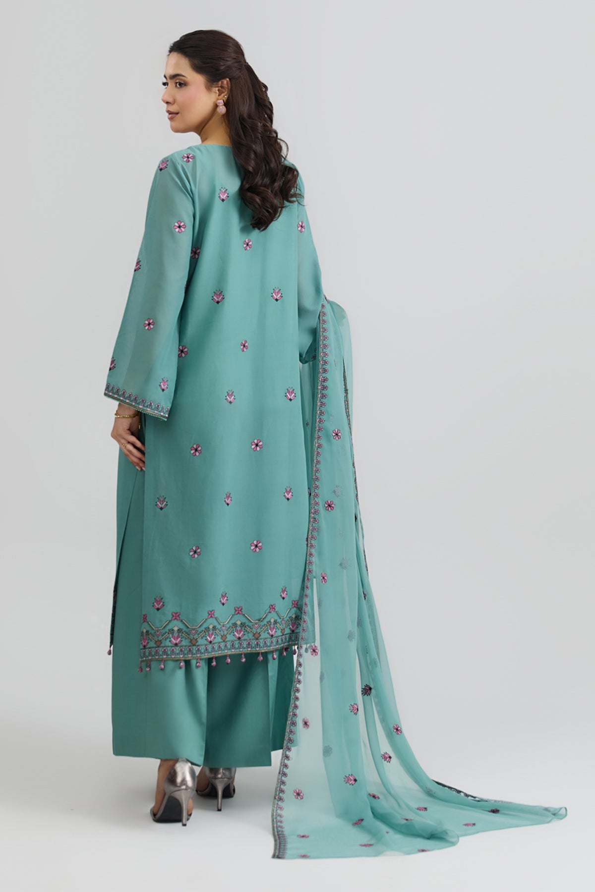 SWISS LAWN | EMBROIDERED