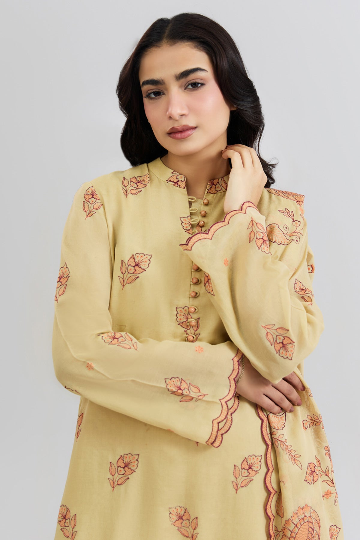 DHAKA MALMAL | EMBROIDERED - Shop Now at Kayseria